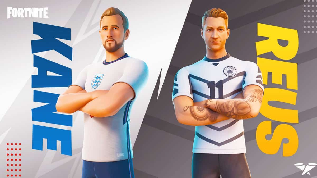 There Will Be Harry Kane And Marco Reus Skins For Fortnite